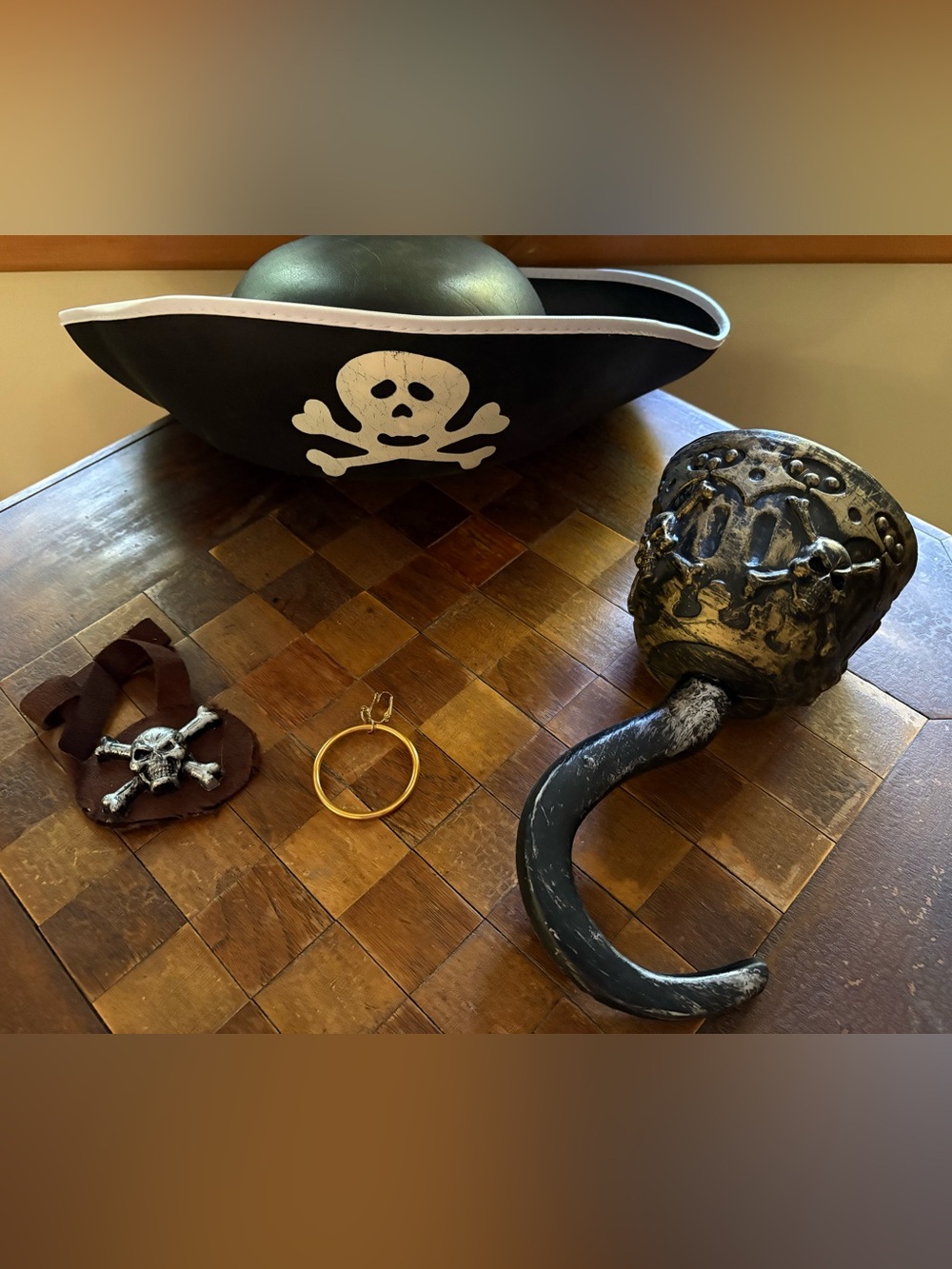 Kids Pirate Costume Accessories Set(4 pcs)